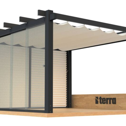 Terra Aluminium Pergola Profilsystem: Jord