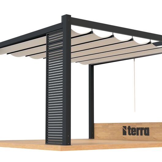 Terra Aluminium Pergola Profilsystem: Economic