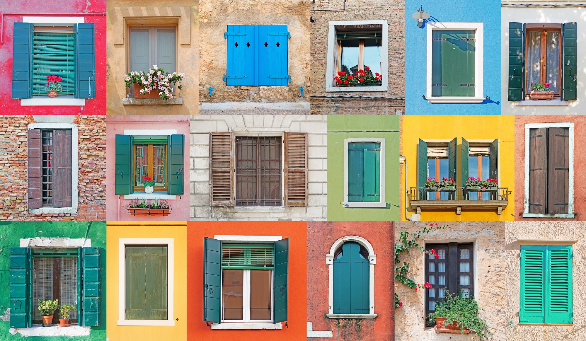 Individuelle Fenster auf Maß und Wunsch aus verschiedenen Materialen, in unterschiedlichem Design und Farben